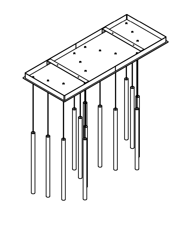 Чертёж Люстра SimpLumen Up Kitch Two: Чертёж · 2