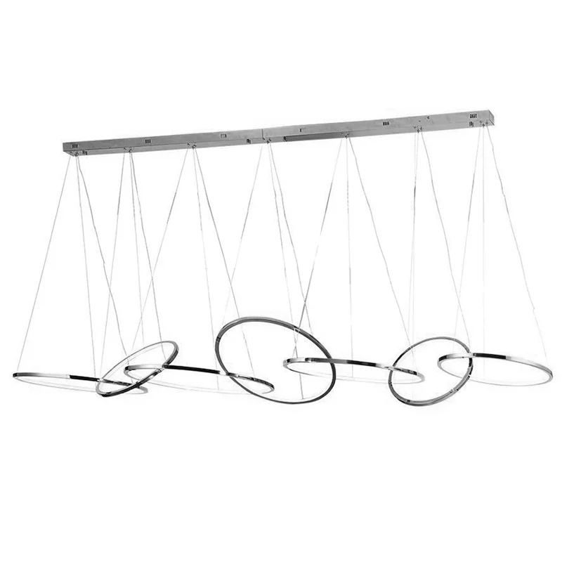 Люстра Olamp 7 Ring GLODE — общий вид